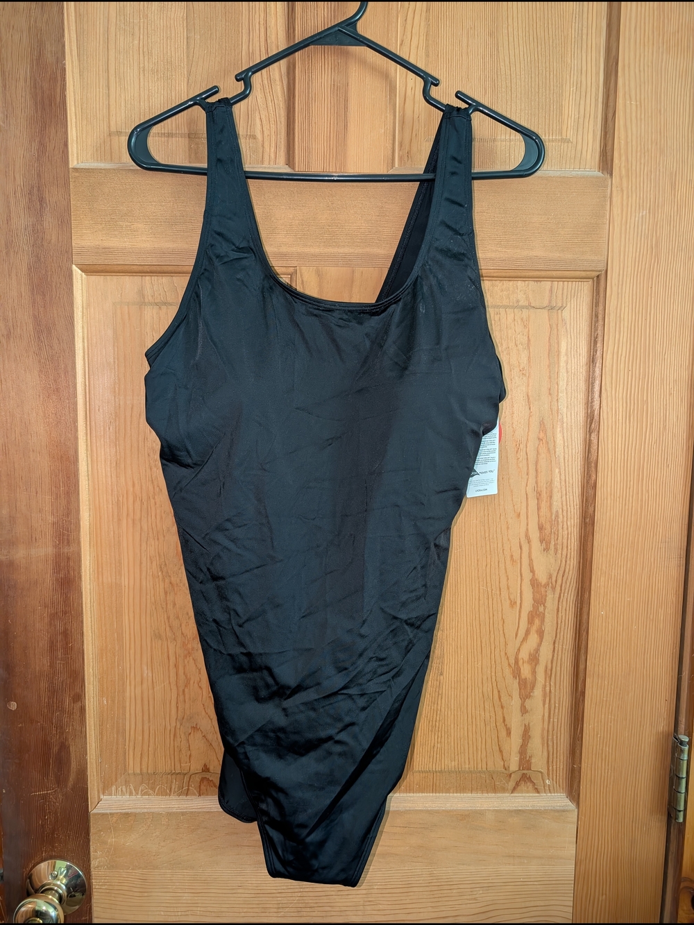 L.L. Bean Black One-Piece 20W Swimwear with SunSmart Tag